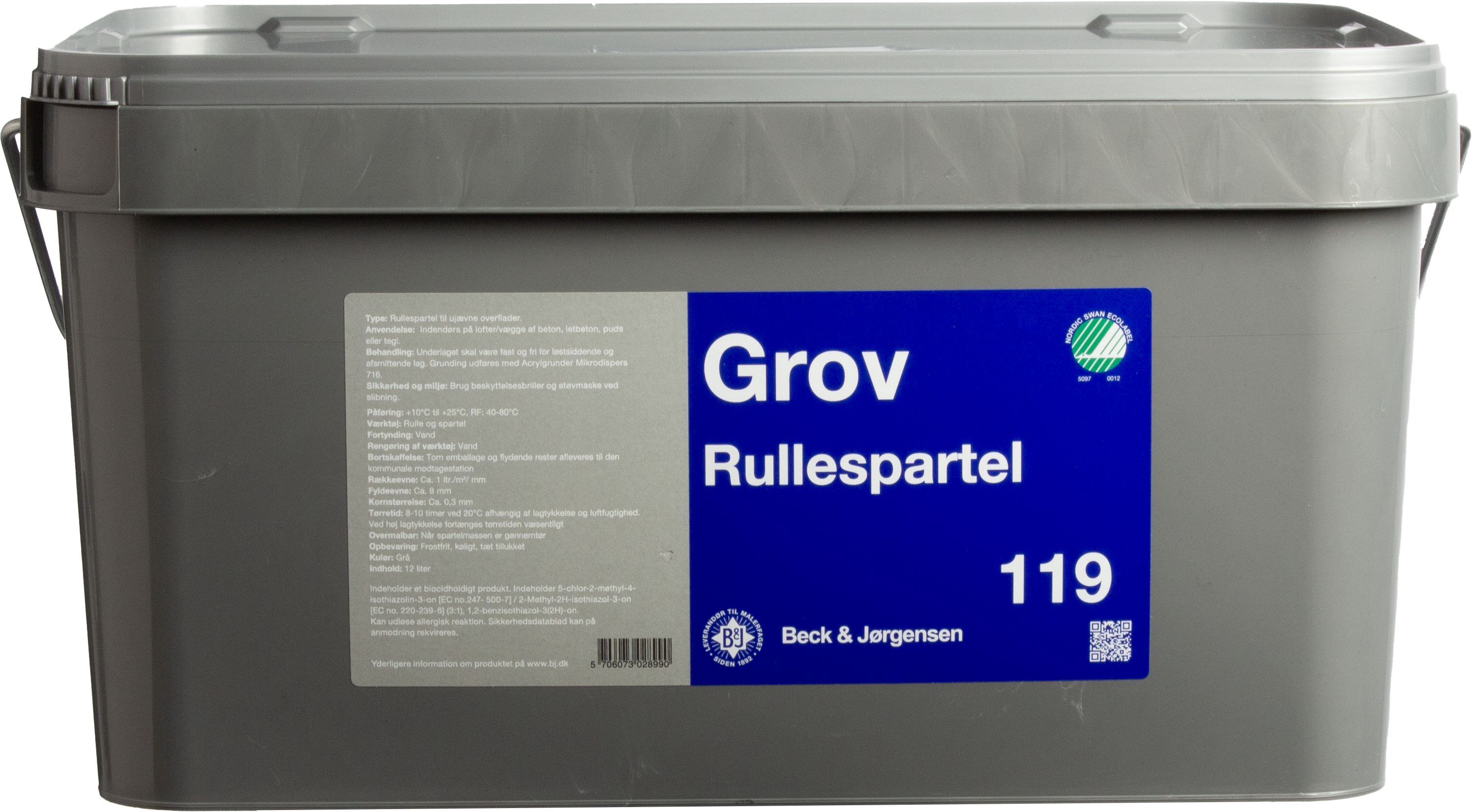 Beck og Jørgensen grov rullespartel 119